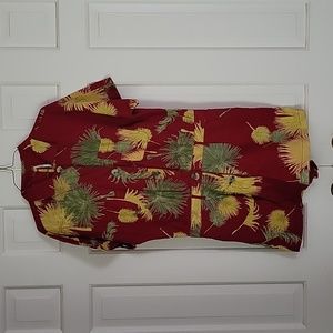 Free People Womens Malibu tropical print cotton romper sz S